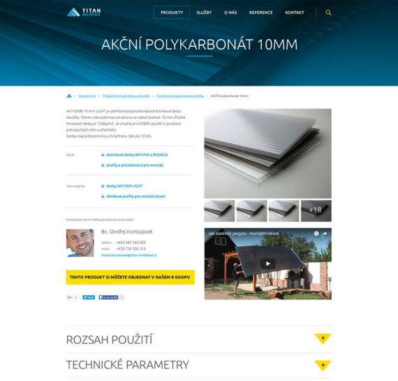 Detail produktu